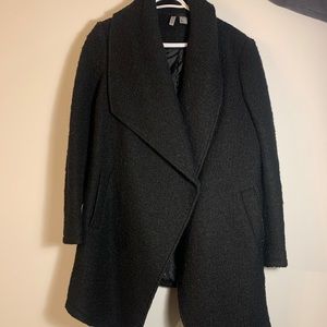 H&M Black Wool Coat